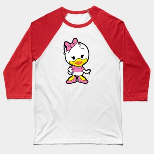 Daisy Duck Chibi Baseball T-Shirt